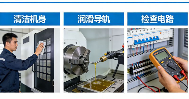 筑牢生产根基——数控机床日常维护保养全流程指南