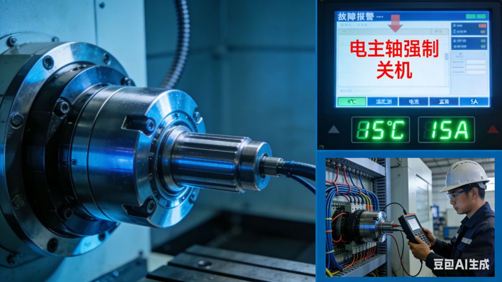 电主轴强制关机的应急处置与风险规避指南