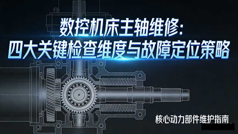 数控机床主轴维修四大关键检查维度与故障定位策略