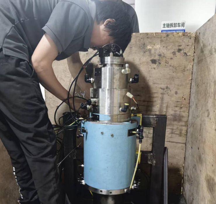 精密制造救星！日本牧野主轴拆装维修圆满收官